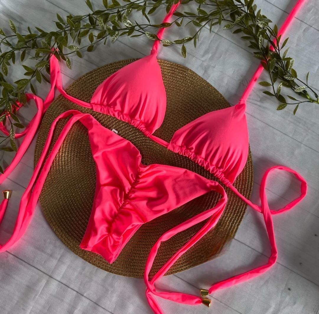 Neon Pink Bikini