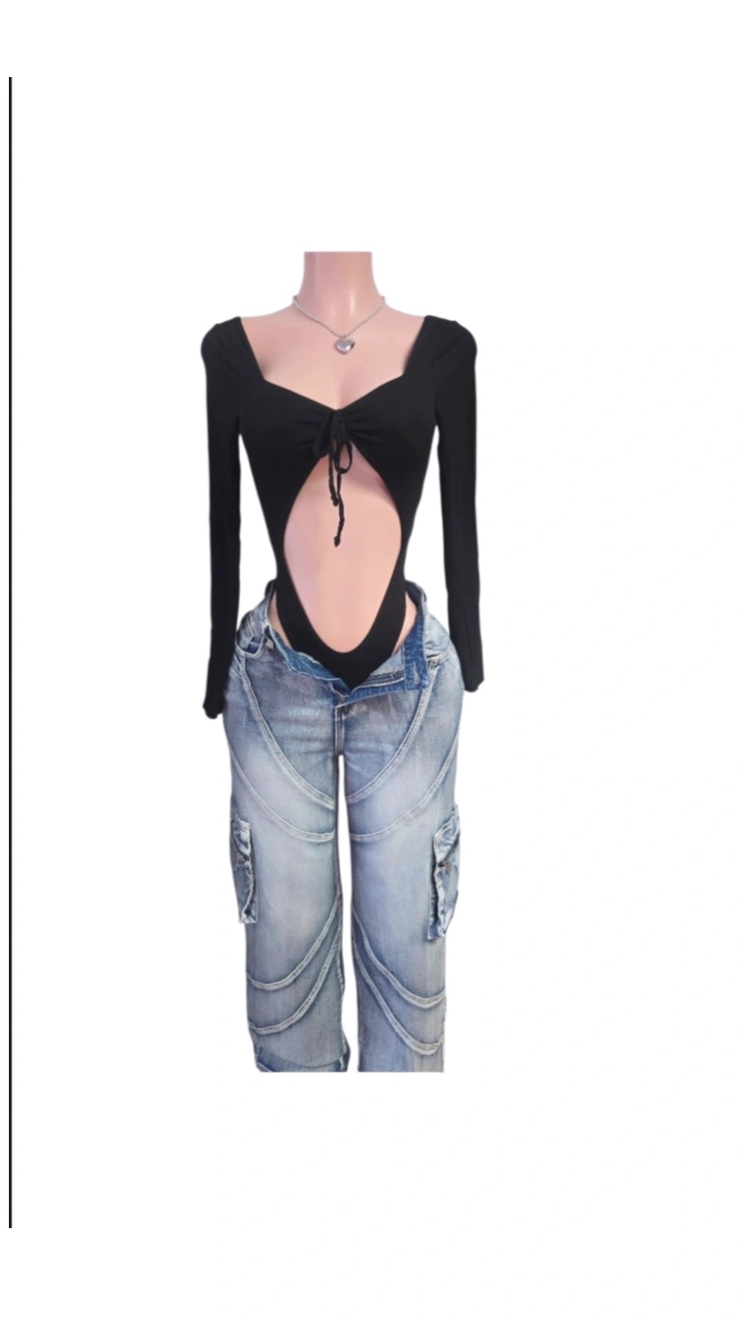 Bby Bodysuit Black (Stretch) RESTOCK)