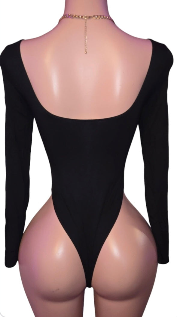 Bby Bodysuit Black (Stretch) RESTOCK)