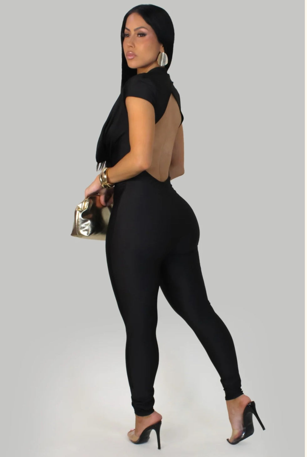 Riviera Blk Jumpsuits