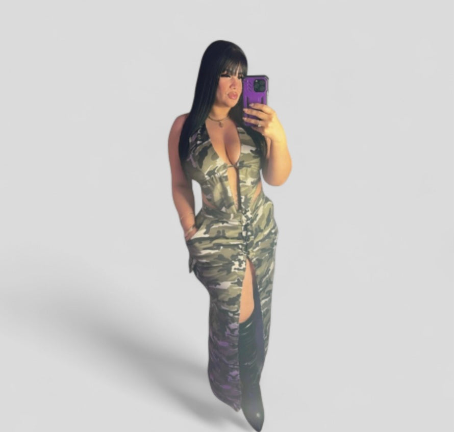 Camo Skirt Set