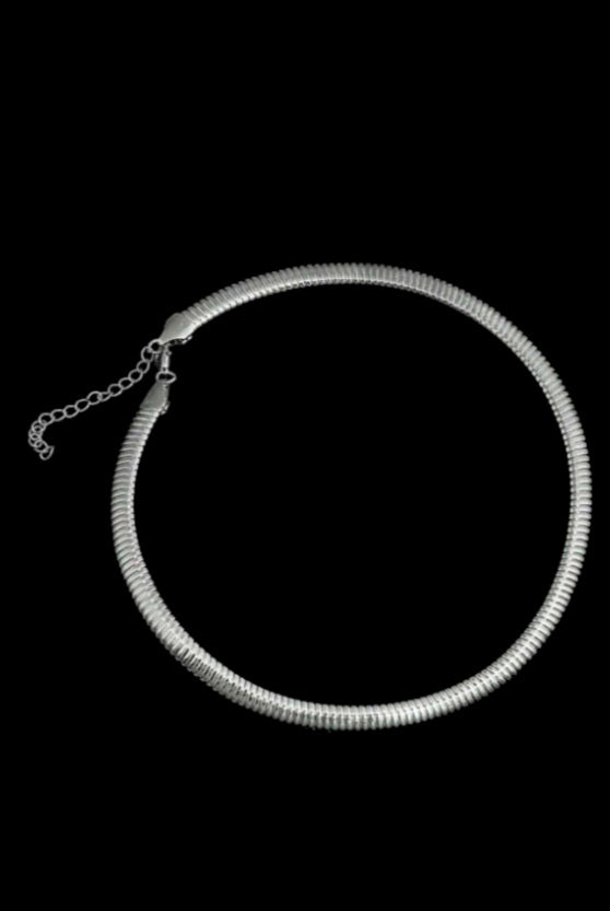 Omega silver Naklace