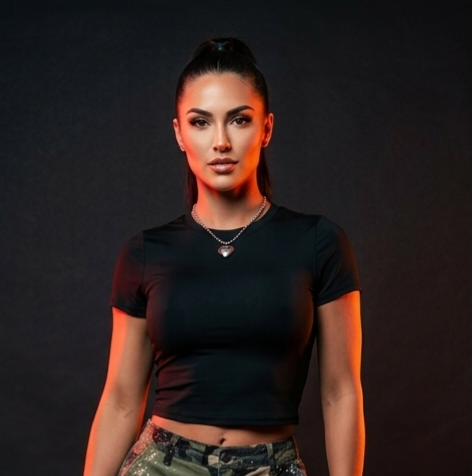 Basica Black Licra Top