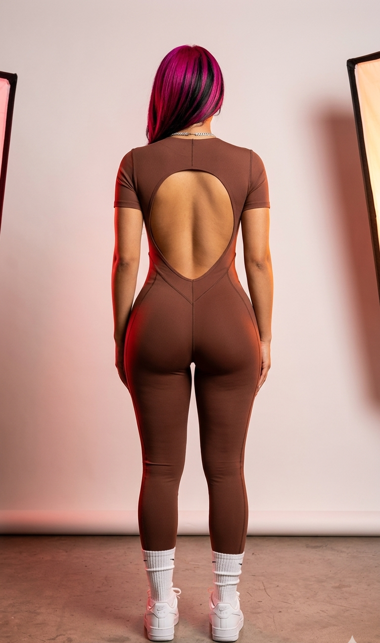 Cookie Brown Jumpsuits JB.(Stretch)