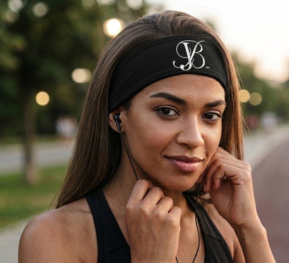 JB BLACK HEAD BAND