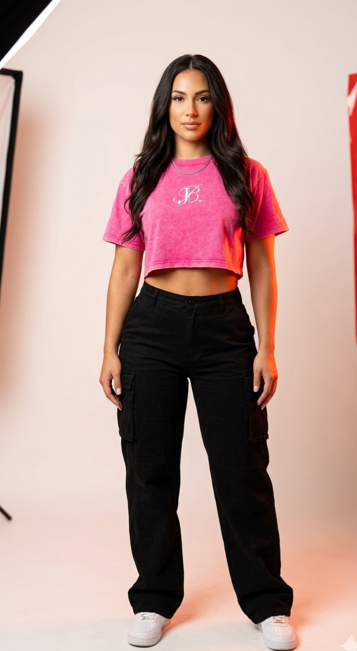 Roxy Crop Top Pink( corrio un poco pequeña)
