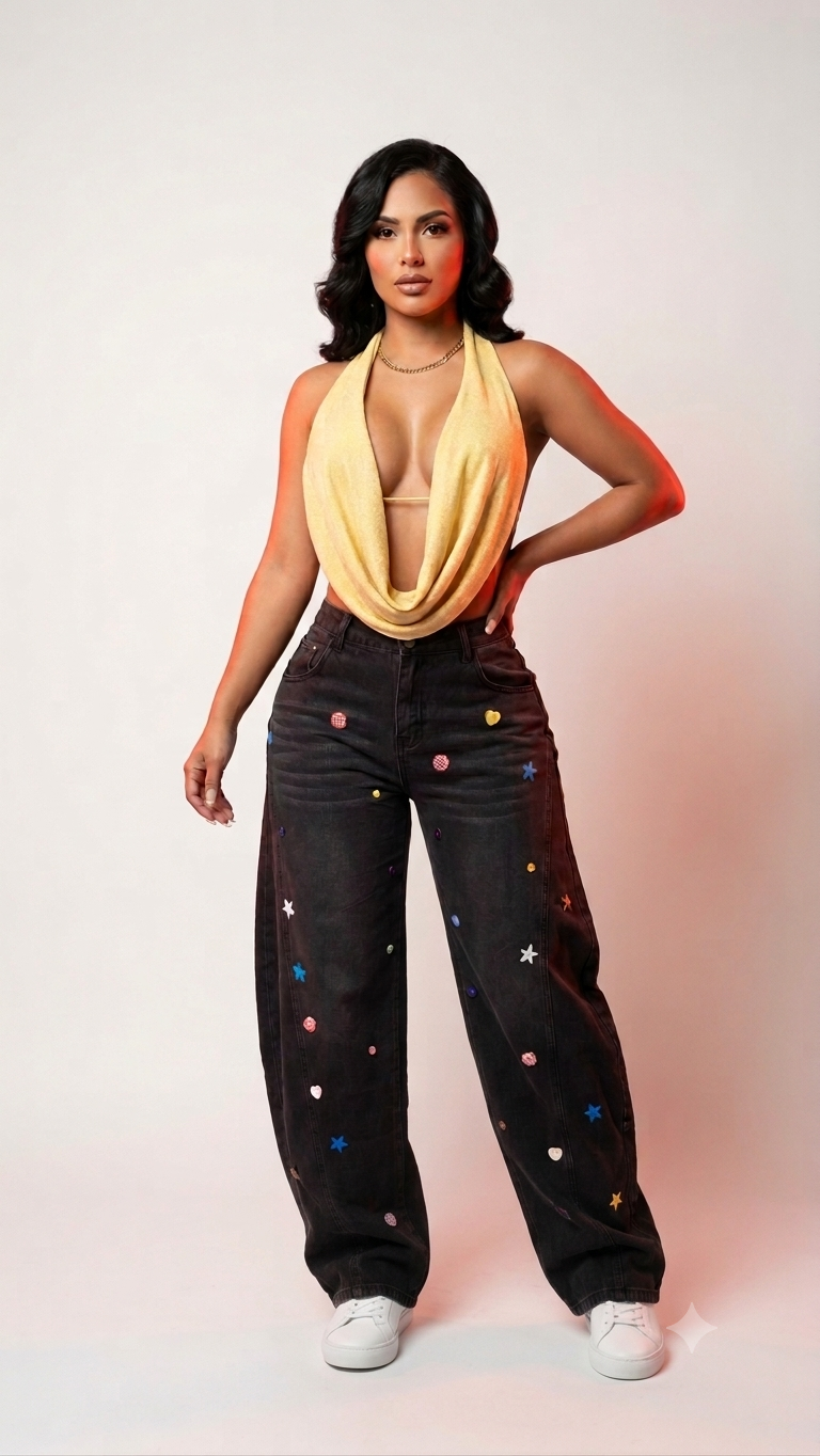 Void Black Denim pants