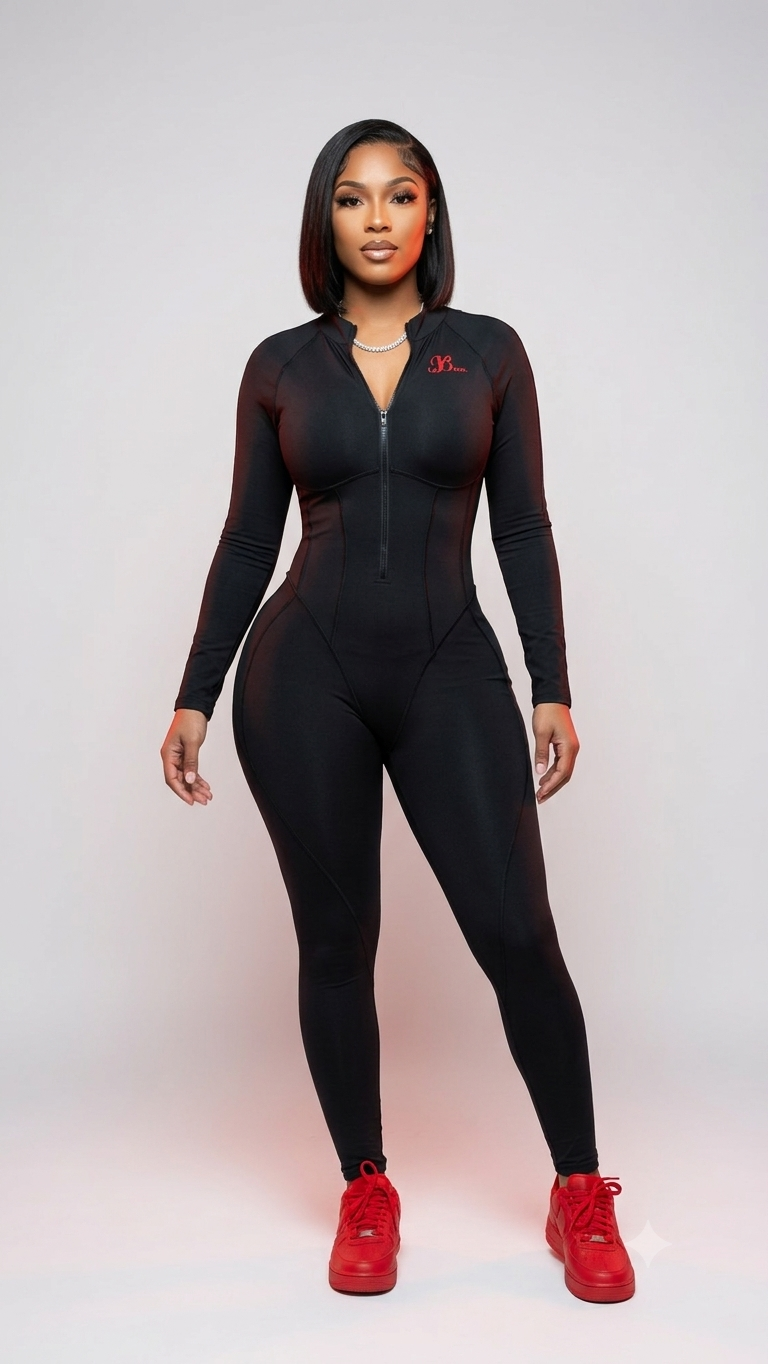 Dark Fantasy Sport Jumpsuits,(Bordado JB)