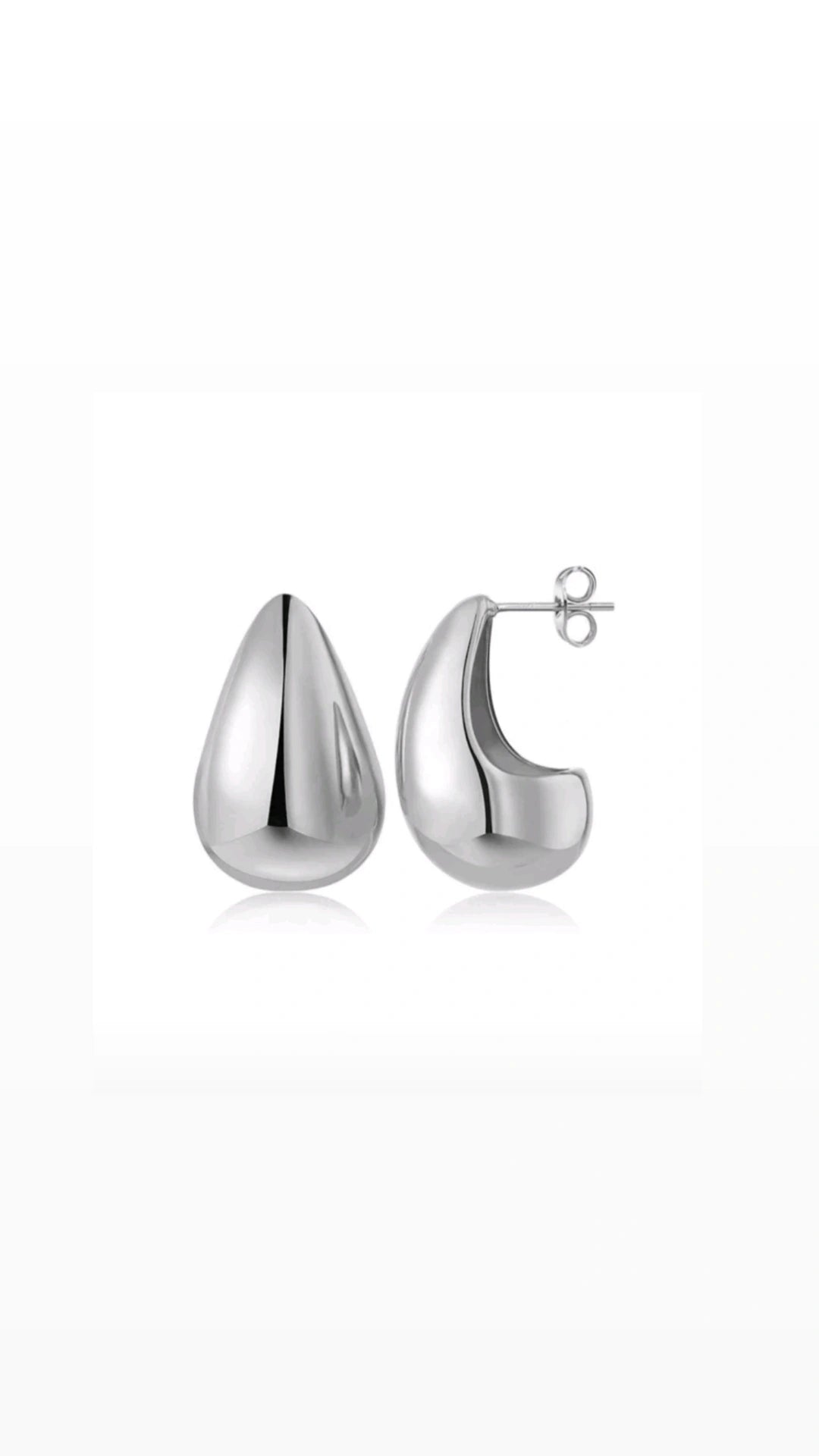 Bot Gota Earrings Silve