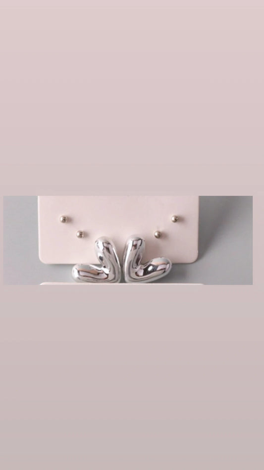 SET EARRINGS SILVER