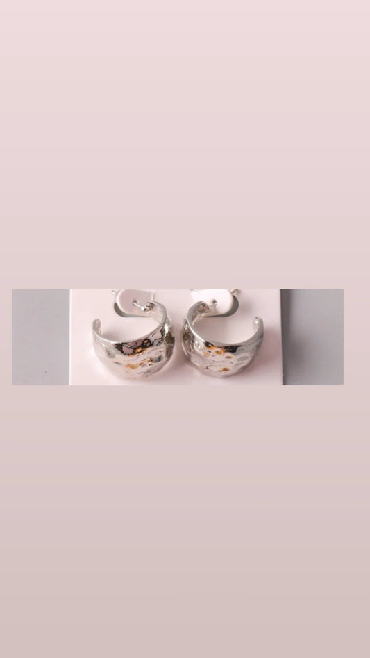Intense Earrings Silver