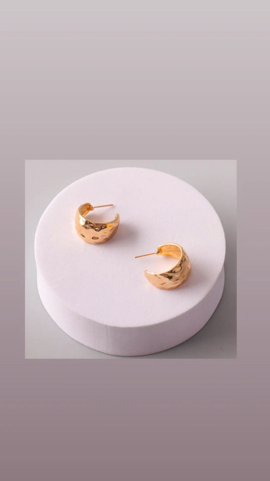 Intense Earrings Gold