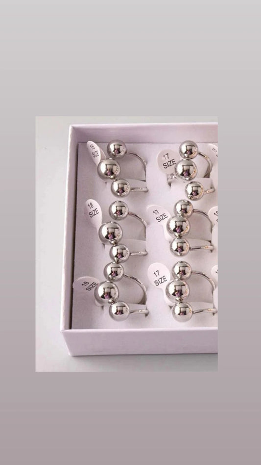Trio Ring Silve