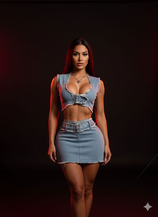Denim Sexy Set