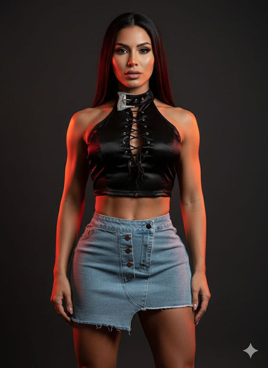 Casino Crop Top