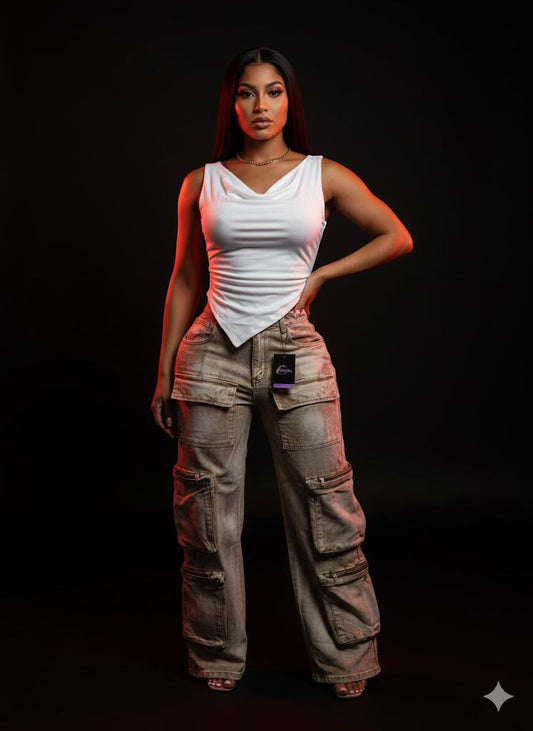 Tan Cargo Pants