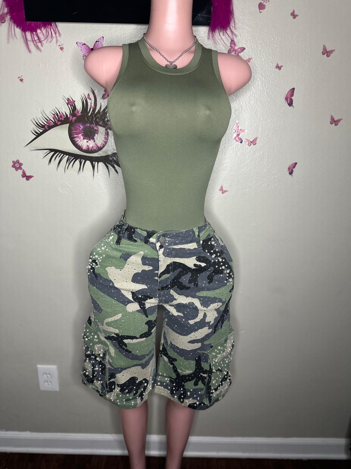 Camo Daimond Bermuda