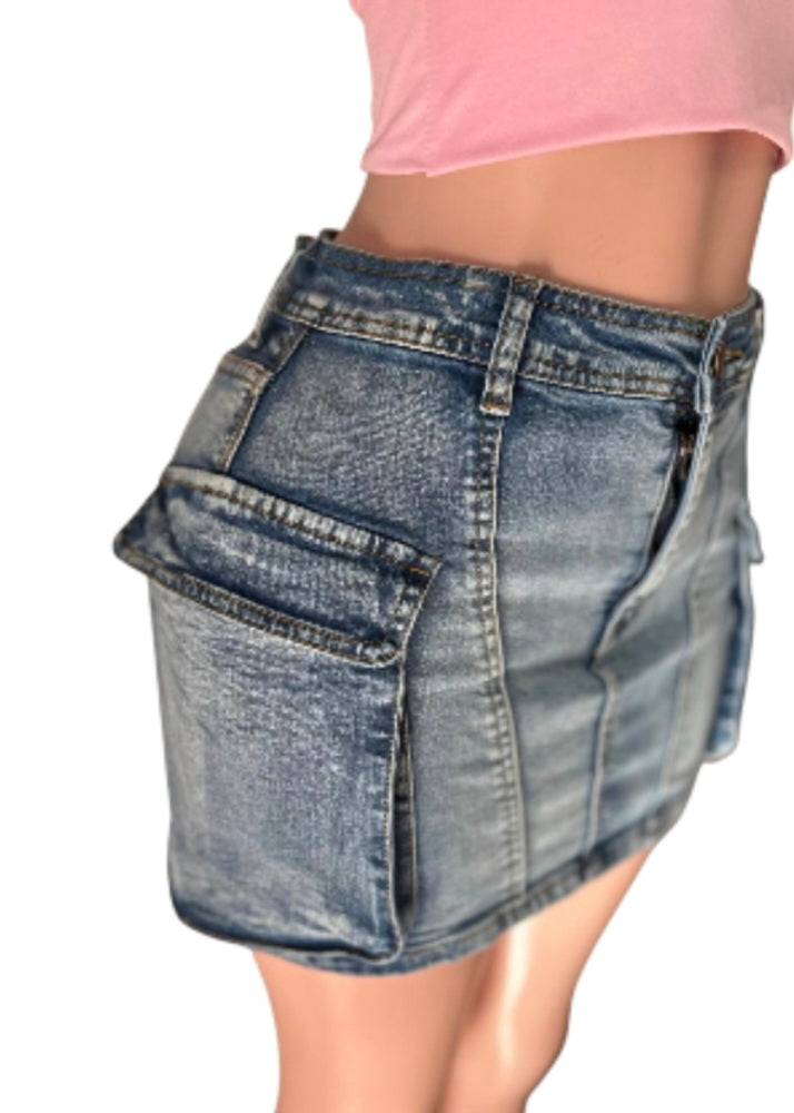 Cora Blue Skirt