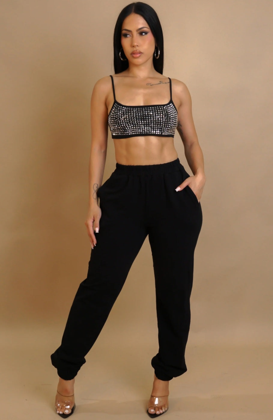 Glam pant Set