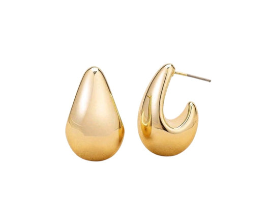 Uve Gota Earrings Gold