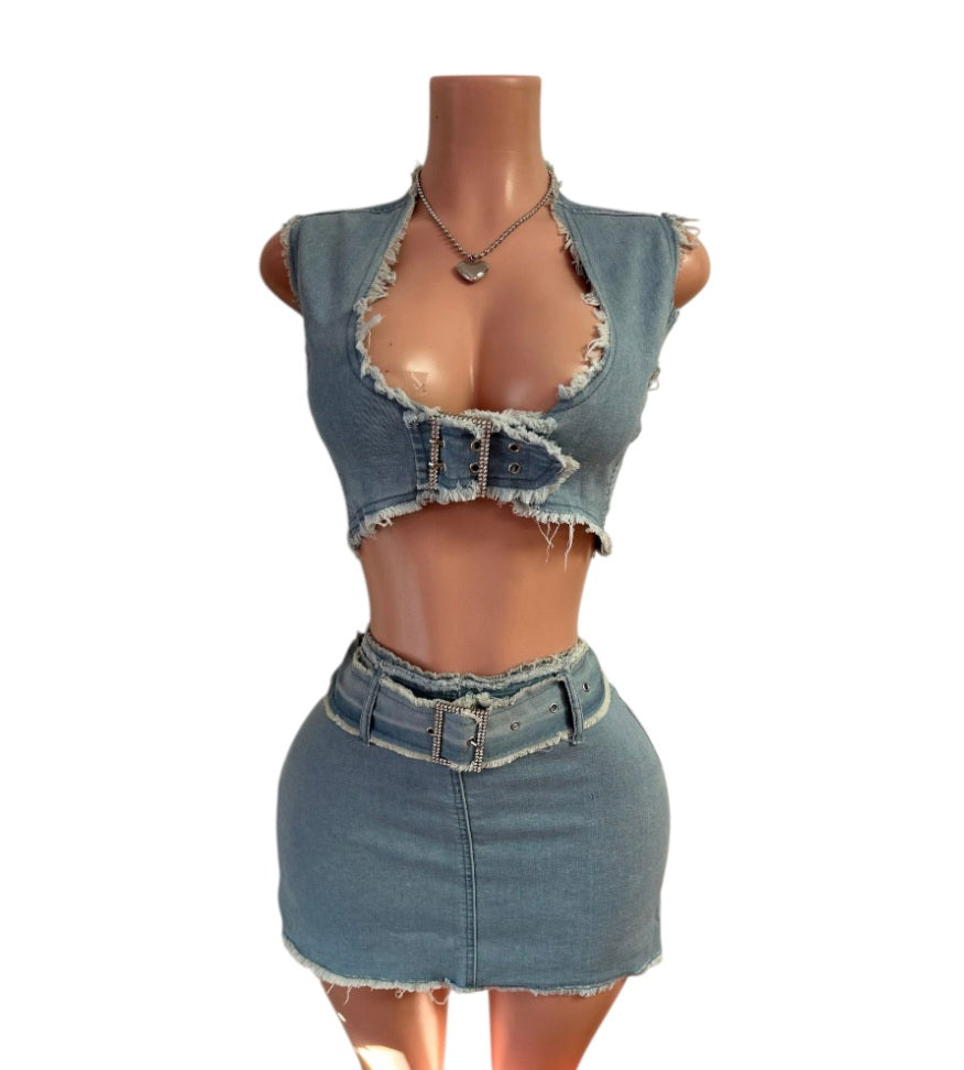 Denim Sexy Set