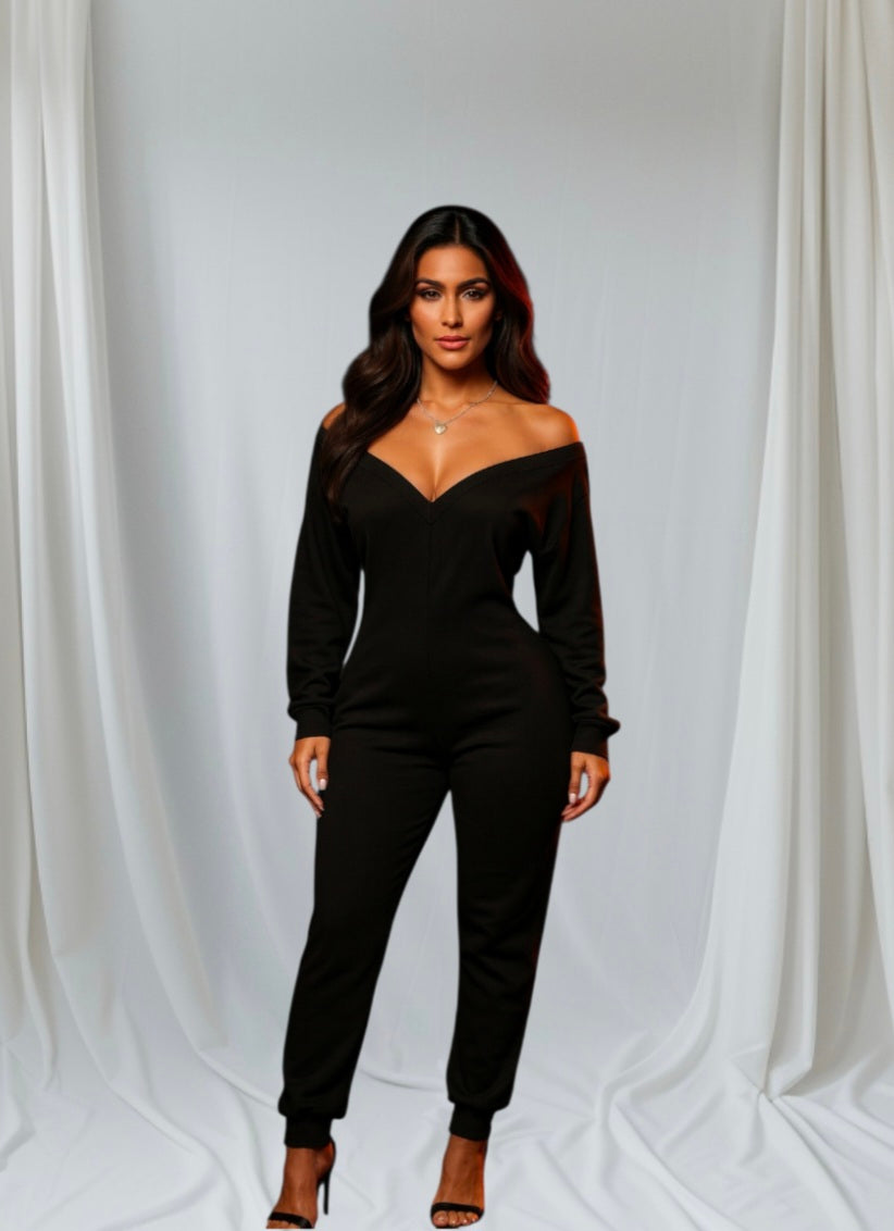 Canada Black Jumpsuits