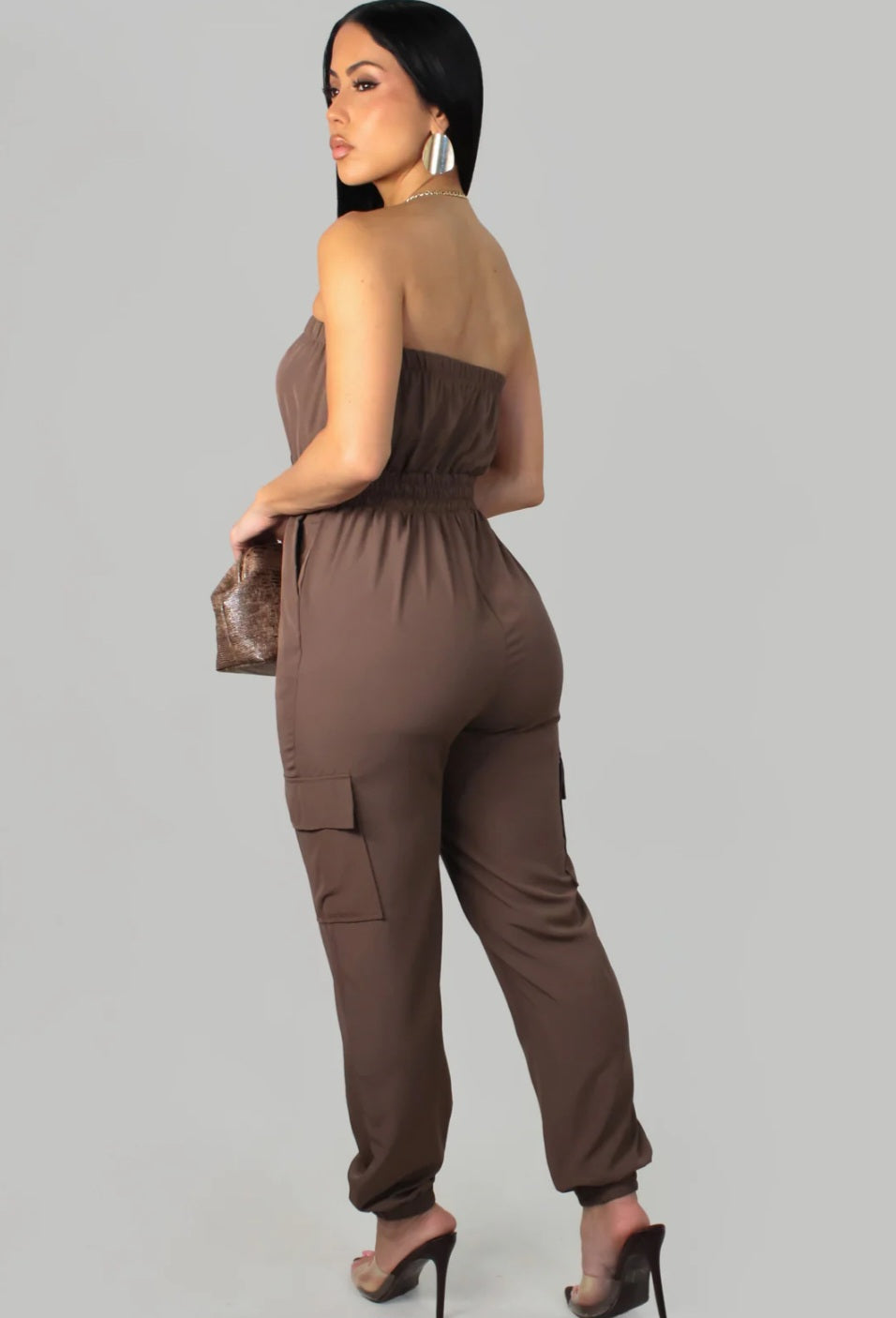 Nancy Brown Jumpsuits (Stretch)