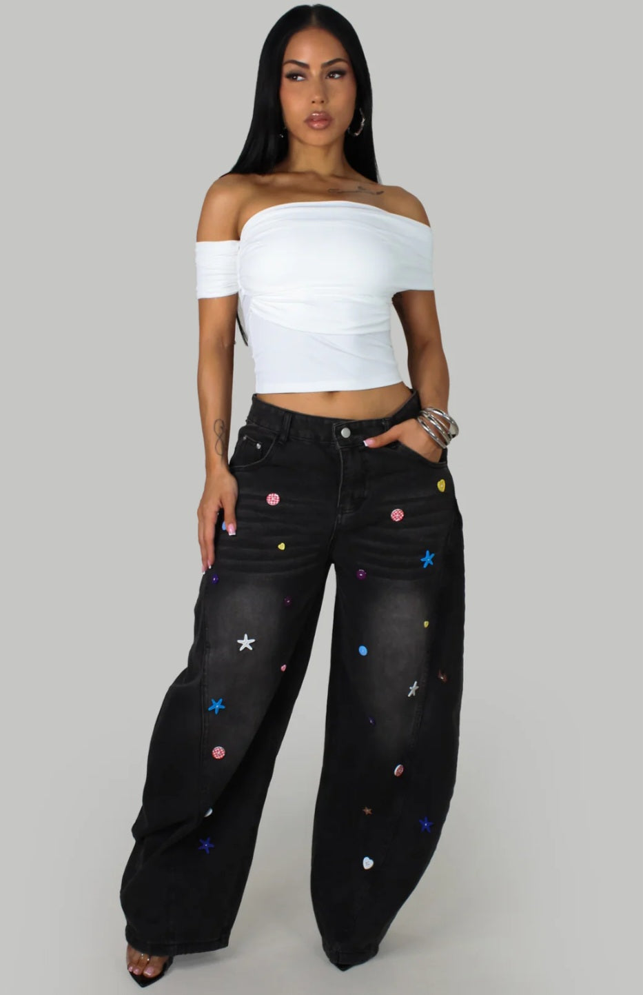 Void Black Denim pants