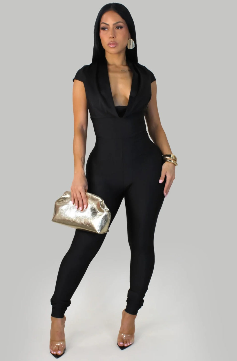 Riviera Blk Jumpsuits
