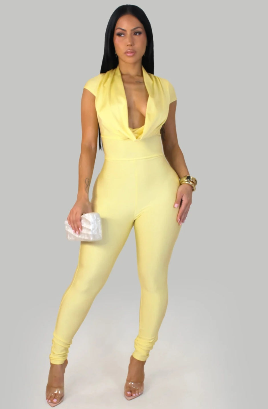Baby Yellow Jumpsuits