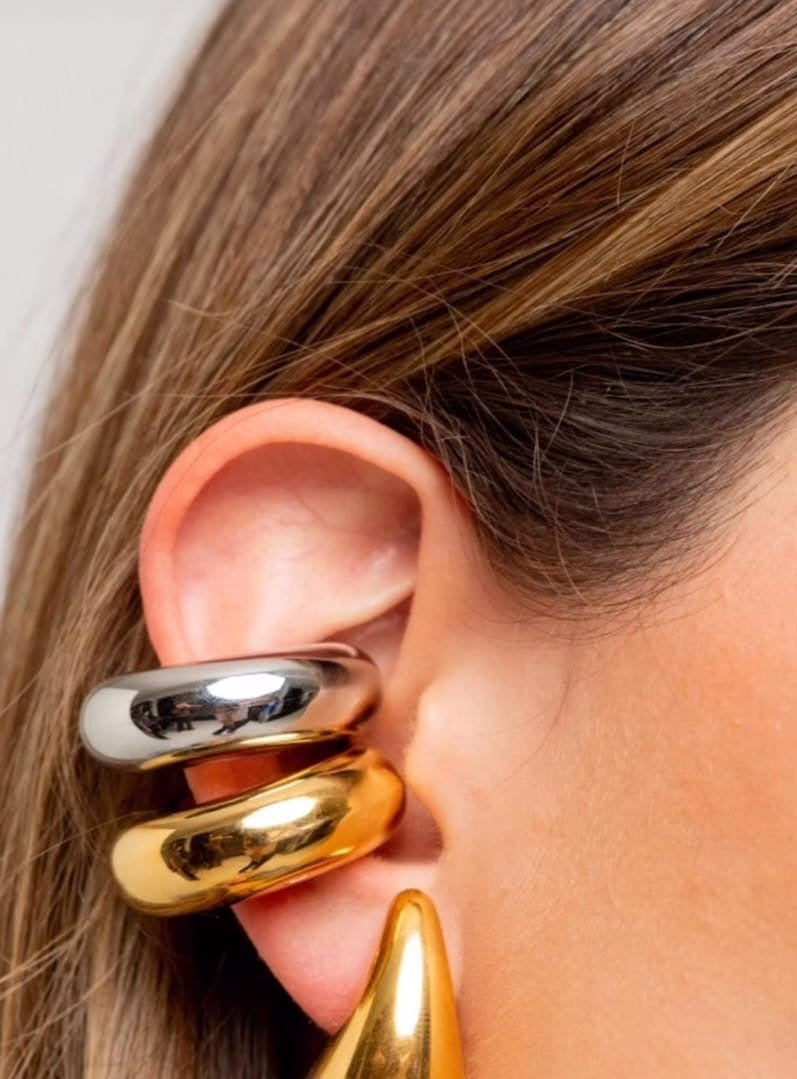 Alexa Ear Cuff Silver