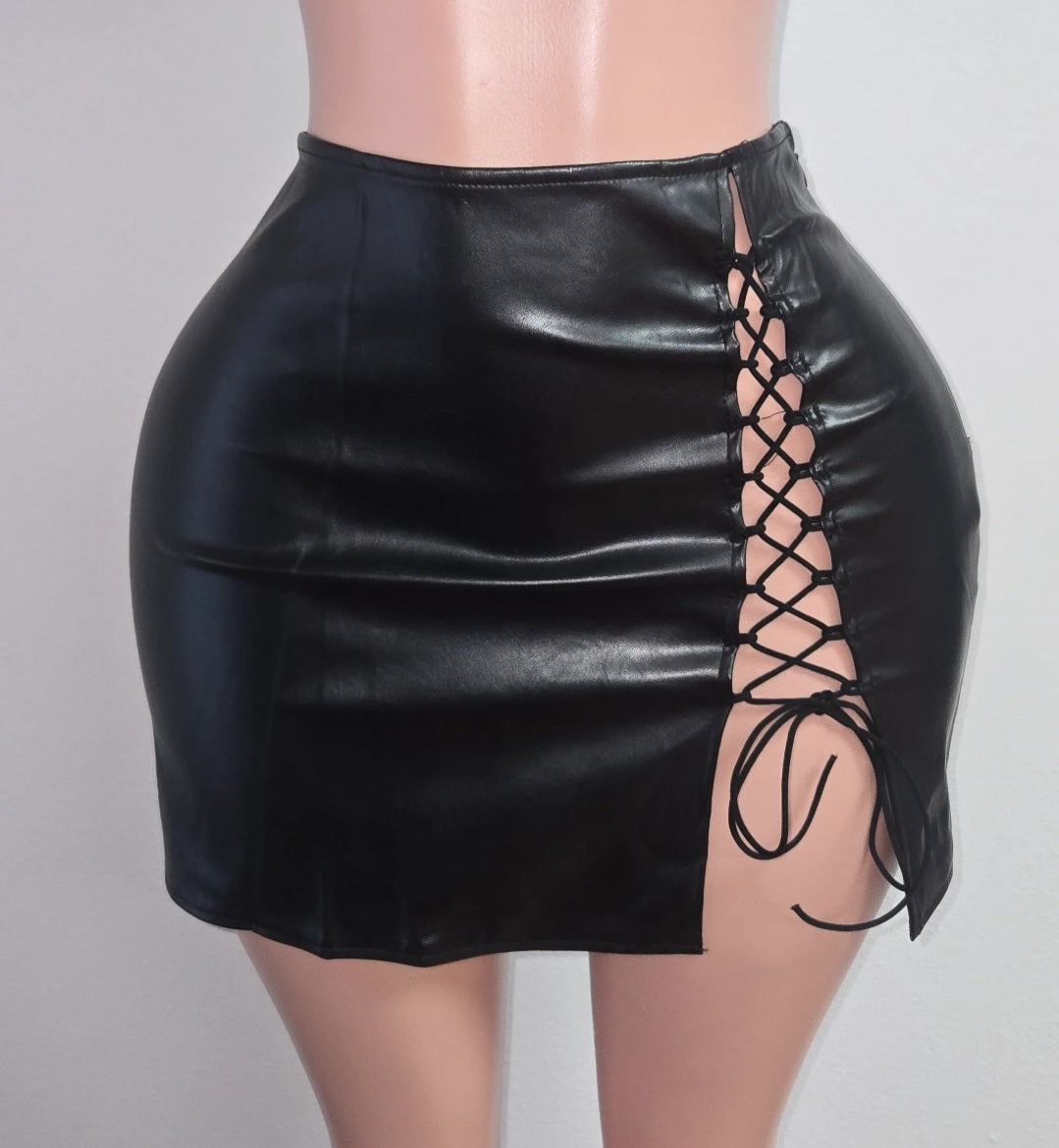 Kelly Skirt Leather