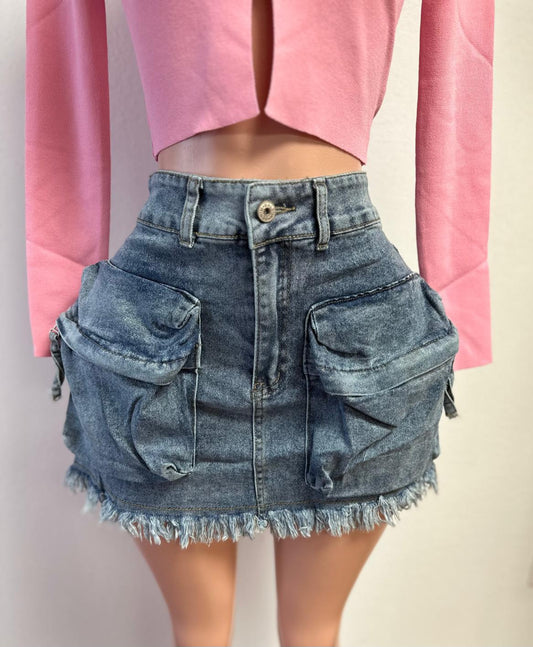 Kiara Cargo Skirt