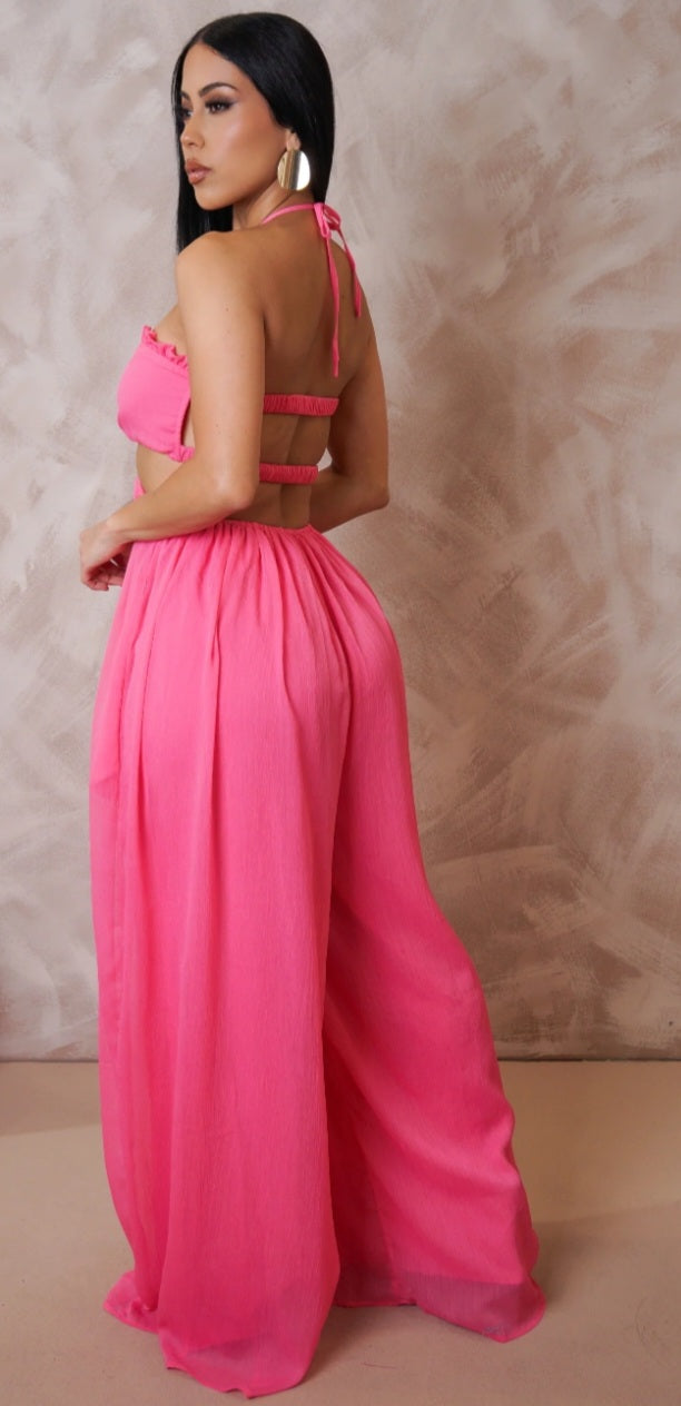 Mila Pink Jumpsuit💗