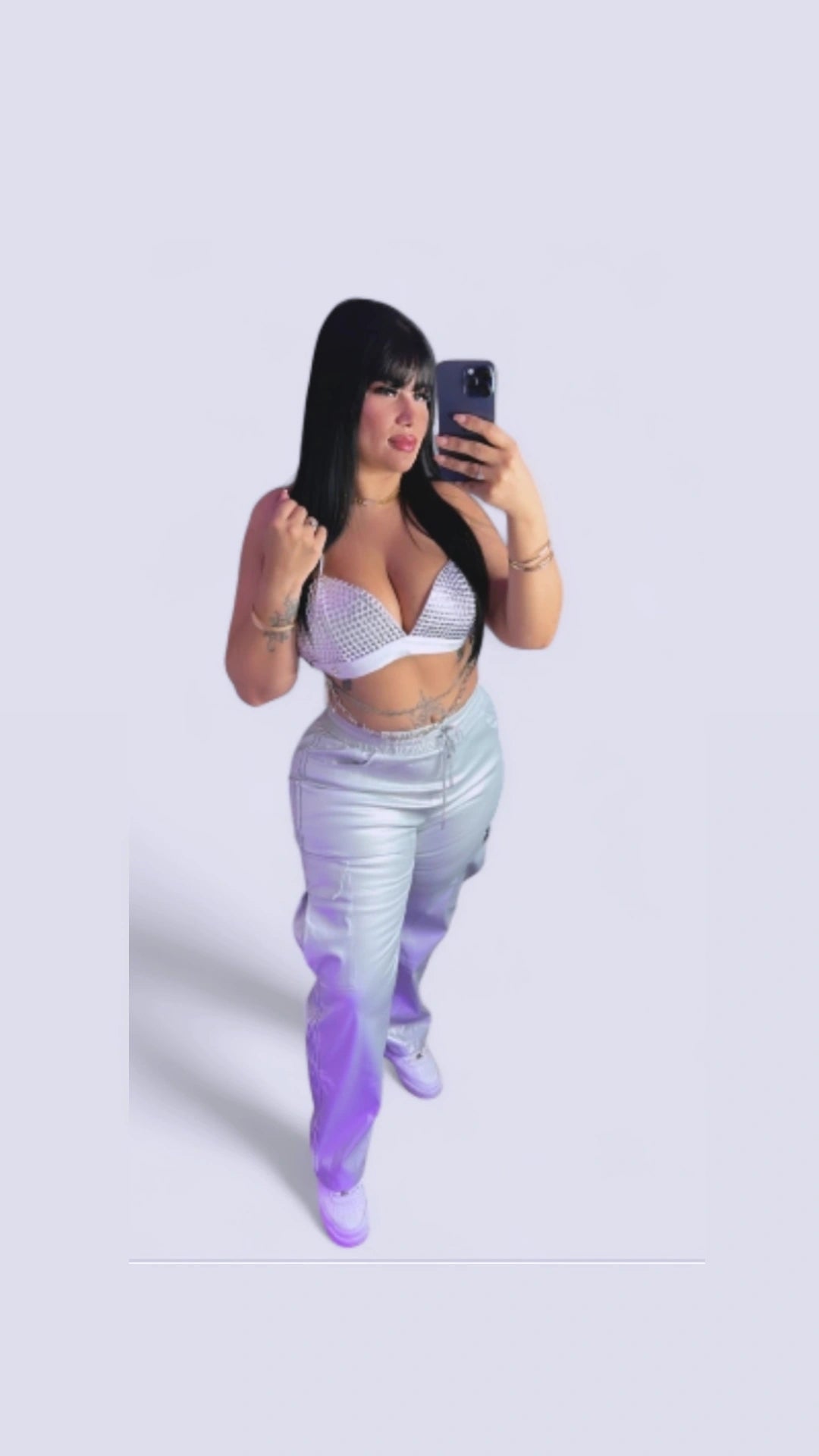 Silve Baggie pants Leather