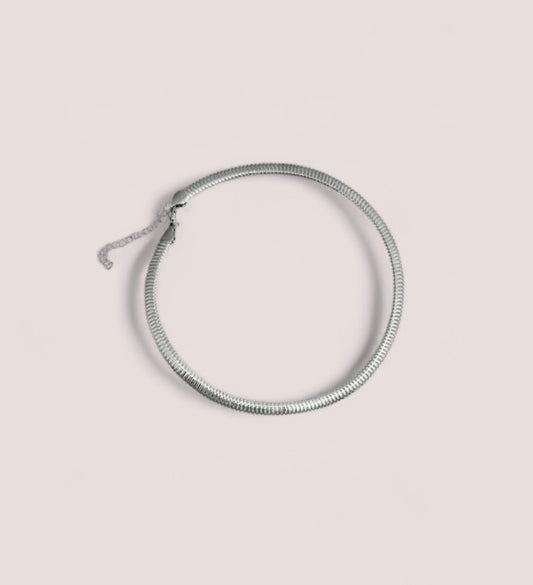 Omega silver Naklace