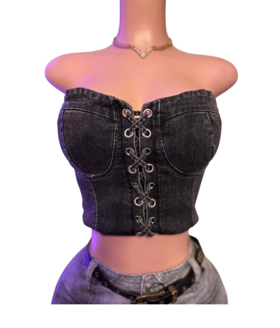 Diana Denim Top