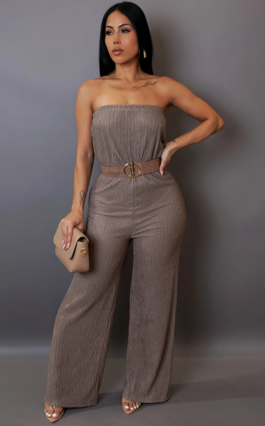 Nomy mocha jumpsuits