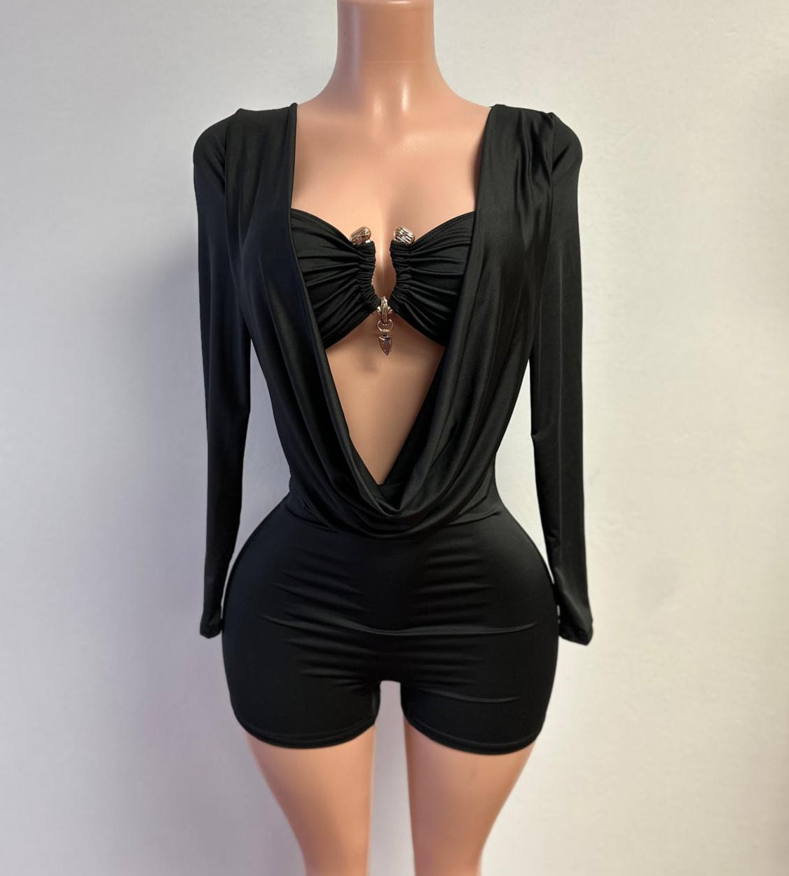 Pamela Black Romper