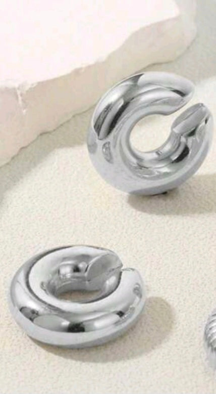Alexa Ear Cuff Silver