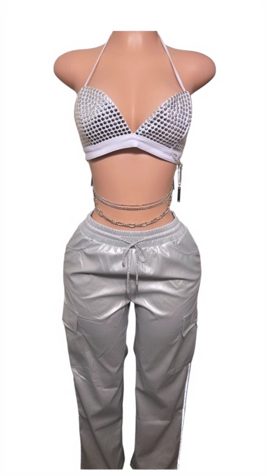 Silve Baggie pants Leather