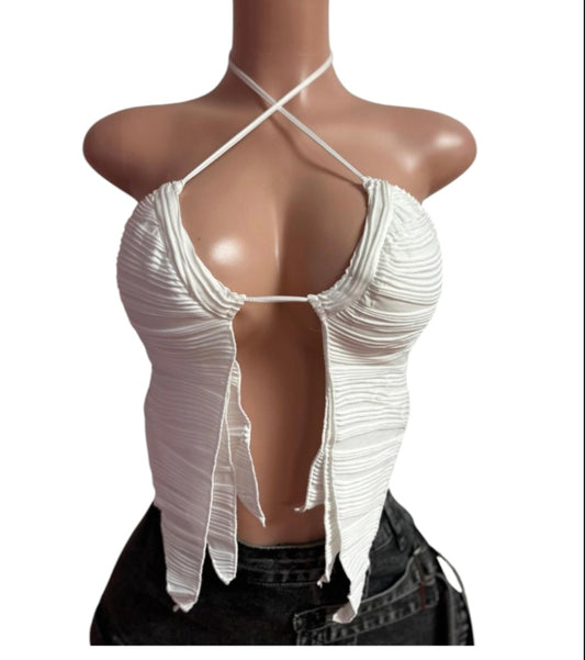 Leila white Top