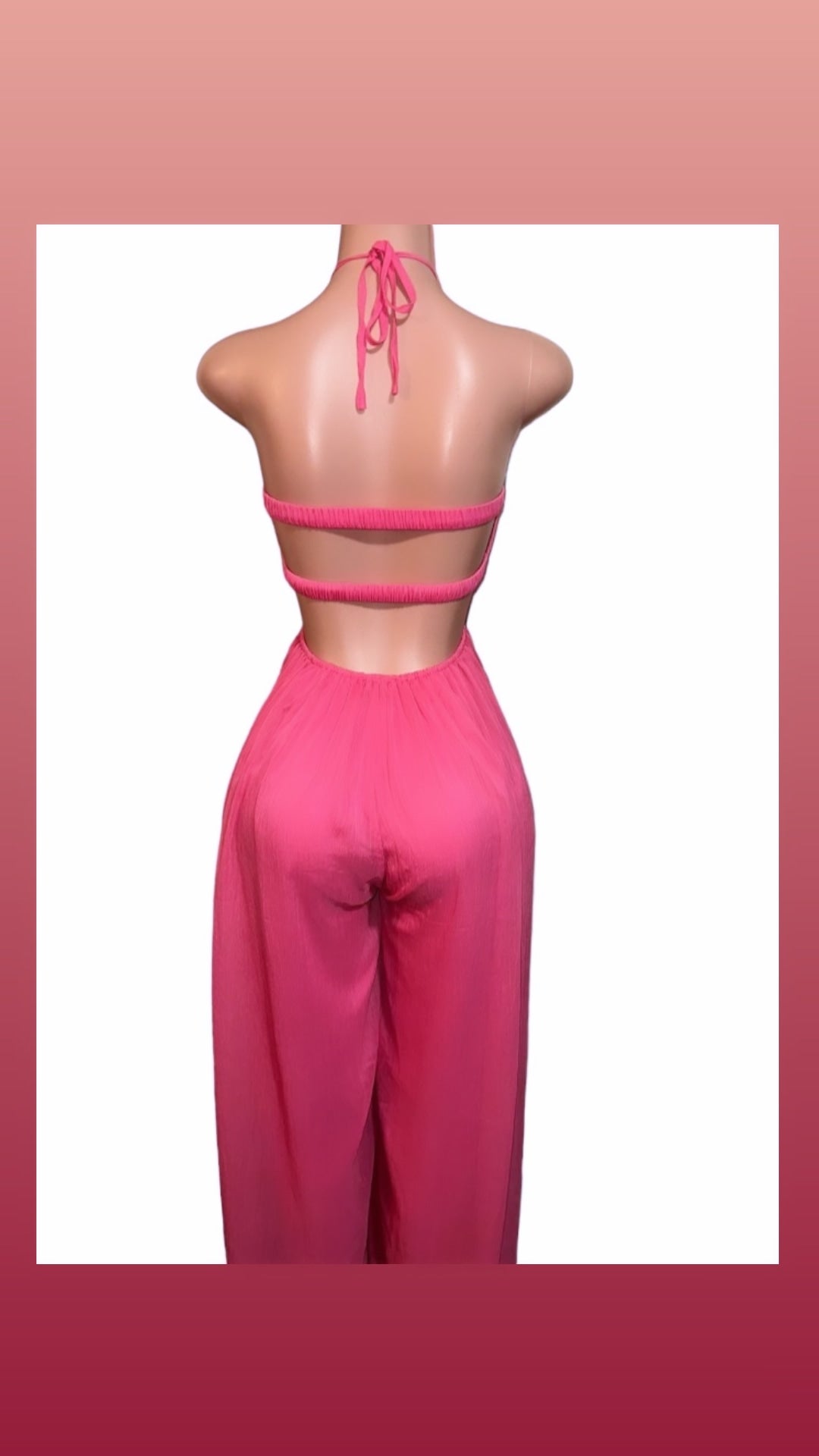 Mila Pink Jumpsuit💗