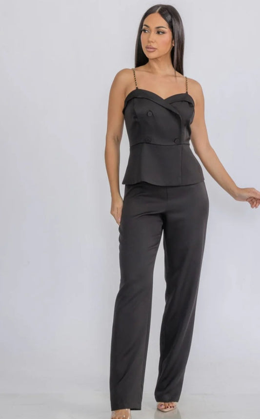 Valeria Jumpsuits Blk