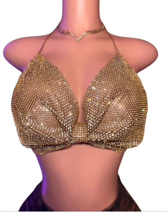 Gold Diamond Top